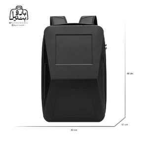 تصویر اختصاصی از سایزبندی کوله‌پشتی بنج کد ۲۹۵۶ در رنگ مشکی