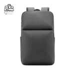 تصویر اختصاصی از نمای جلوی کوله‌پشتی بنج کد ۳۰۶۵ در رنگ طوسی