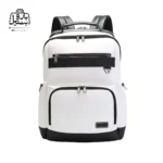 تصویر اختصاصی از نمای جلوی کوله‌پشتی بنج کد ۶۶۲۷ در رنگ سفید
