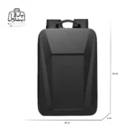 تصویر اختصاصی از سایزبندی کوله‌پشتی بنج کد ۷۶۸۲ در رنگ مشکی