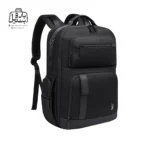 تصویر اختصاصی از نمای جلو و کناری کوله‌پشتی بنج کد g۶۱ در رنگ مشکی
