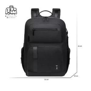 تصویر اختصاصی از سایزبندی کوله‌پشتی بنج کد g۶۱ در رنگ مشکی