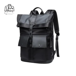 تصویر اختصاصی از نمای جلو و کناری کوله‌پشتی بنج کد g۶۶ در رنگ مشکی