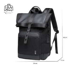 تصویر اختصاصی از سایزبندی کوله‌پشتی بنج کد g۶۶ در رنگ مشکی