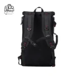 تصویر اختصاصی از نمای پشتی کوله‌پشتی بنج کاکا کد ۲۰۵۰ در رنگ مشکی