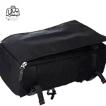 تصویر اختصاصی از نمای پشت به صورت افقی کوله‌پشتی بنج کاکا کد ۲۰۵۰ در رنگ مشکی