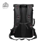 تصویر اختصاصی از نمای پشتی کوله‌پشتی بنج کاکا کد ۲۰۷۰ چهل لیتری در رنگ مشکی