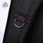 تصویر اختصاصی از جزئیات کوله‌پشتی بنج کاکا کد ۲۰۷۰ چهل لیتری در رنگ مشکی