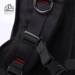 تصویر اختصاصی از جزئیات کوله‌پشتی بنج کاکا کد ۲۰۷۰ چهل لیتری در رنگ مشکی