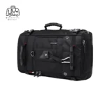 تصویر اختصاصی از نمای افقی کوله‌پشتی بنج کاکا کد ۲۰۷۰ پنجاه لیتری در رنگ مشکی