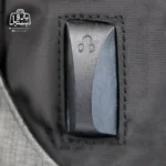 تصویر اختصاصی از پورت usb کوله‌پشتی مونکلر کد h۳۲ در رنگ مشکی طوسی