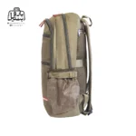 تصویر اختصاصی از نمای کناری کوله پشتی ولنتیر کد 1821-03 در رنگ سبز