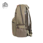 تصویر اختصاصی از نمای کناری کوله پشتی ولنتیر کد 1821-08 در رنگ سبز