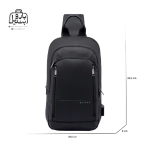 تصویر اختصاصی از سایزبندی بادی‌ بگ (کراس بادی) بنج کد ۱۹۱۱ در رنگ مشکی