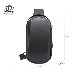 تصویر اختصاصی از سایزبندی بادی‌ بگ (کراس بادی) بنج کد ۷۲۵۶ در رنگ مشکی