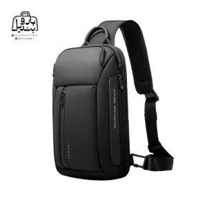 تصویر اختصاصی از نمای جلو و کناری بادی‌ بگ (کراس بادی) بنج کد ۷۵۶۶ در رنگ مشکی