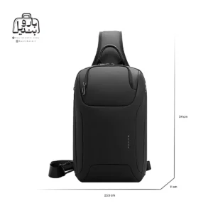 تصویر اختصاصی از سایزبندی بادی‌ بگ (کراس بادی) بنج کد ۸۰۳۱ در رنگ مشکی