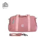 تصویر اختصاصی از نمای جلوی ساک بوبو کد ۰۰۱۳۱ همراه با بند در رنگ کالباسی