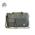 تصویر اختصاصی از نمای جلوی ساک بوبو کد ۷۵۴ همراه با بند در رنگ سبز