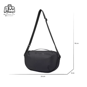 تصویر اختصاصی از سایزبندی کیف دوشی بنج کد ۷۳۰۸ در رنگ مشکی