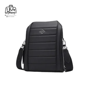 تصویر اختصاصی از نمای جلو و کناری کیف دوشی بنج کد yd۲۵۲ در رنگ مشکی