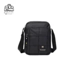 تصویر اختصاصی از نمای جلوی کیف دوشی ولنتیر کد 1590-25 در رنگ مشکی