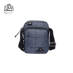 تصویر اختصاصی از نمای جلوی کیف دوشی ولنتیر کد 1590-25 در رنگ طوسی