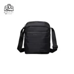 تصویر اختصاصی از نمای جلوی کیف دوشی ولنتیر کد 1713-12 در رنگ مشکی