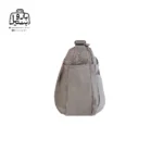 تصویر اختصاصی از نمای کناری کیف زنانه دوشی بوبو کد ۱-۸۰۱۳ در رنگ طوسی روشن