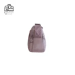 تصویر اختصاصی از نمای کناری کیف زنانه دوشی بوبو کد ۸۵۳۸ در رنگ طوسی یاسی