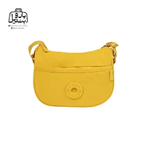 تصویر اختصاصی از نمای جلوی کیف زنانه دوشی بوبو کد ۱-۹۷۰۳ در رنگ زرد