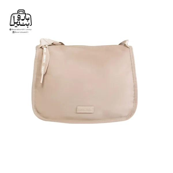 تصویر اختصاصی از نمای جلوی کیف زنانه دوشی بوبو کد ۹۸۰۵ در رنگ کرم