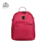 تصویر اختصاصی از نمای جلوی کوله‌پشتی ako fashion کد 1-1032 رنگ آلبالوئی