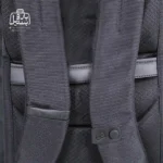 تصویر اختصاصی از نمای بند و پشت کوله‌پشتی آرکتیک هانتر کد B00544 در رنگ مشکی