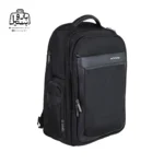 تصویر اختصاصی از نمای جلو و کناری کوله‌پشتی آرکتیک هانتر کد B00544 در رنگ مشکی