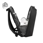 تصویر اختصاصی از زیپ باز کوله پشتی بنج کد 7251 در رنگ مشکی