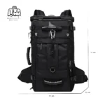 تصویر اختصاصی از سایزبندی کولهپشتی بنج کاکا کد ۲۰۵۰ در رنگ مشکی