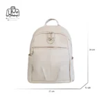 تصویر اختصاصی از سایزبندی کوله‌پشتی بوبو کد ۱۸۵۰ در رنگ کرم