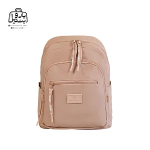 تصویر اختصاصی از نمای جلوی کوله‌پشتی بوبو کد ۱-۸۹۰۱ در رنگ کرمی