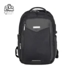 تصویر اختصاصی از نمای جلوی کوله‌پشتی کتسیگو کد ۱۳۳۸۲ در رنگ مشکی