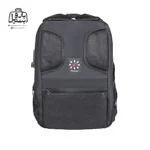 تصویر اختصاصی از نمای پشت کوله‌پشتی کتسیگو کد ۱۳۳۸۲ در رنگ مشکی بدون بند