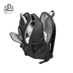 تصویر اختصاصی از زیپ باز کوله کاکا کد 0001 در رنگ مشکی