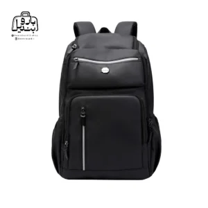 تصویر اختصاصی از نمای جلوی کوله کاکا کد 0003 در رنگ مشکی