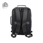 ٰتصویر اختصاصی از نمای پشت کوله‌پشتی نوژیا کد ۵۹۱۱ در رنگ مشکی