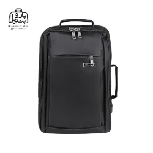 تصویر اختصاصی از نمای جلوی کوله‌پشتی نوژیا کد ۵۹۱۱ در رنگ مشکی