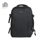 تصویر اختصاصی از نمای جلوی کوله‌پشتی پاورگینگ کد ۱۲۰۰۳ در رنگ مشکی