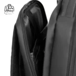 تصویر اختصاصی از زیپ پشت باز کوله‌پشتی پرزیدنت کد ۶۱۶۴ در رنگ مشکی