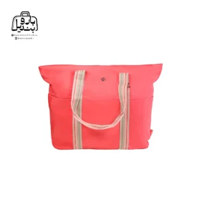 تصویر اختصاصی از نمای جلوی ساک بوبو کد ۳۱۰۳ در رنگ گلبهی