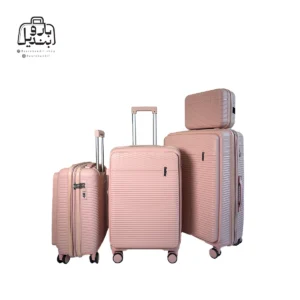 تصویر اختصاصی از ست چهار تکهٔ چمدان فشن در رنگ کالباسی