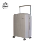 تصویر اختصاصی از چمدان هرموسا کد ۸۰۲۰ سایز بزرگ در رنگ کرم